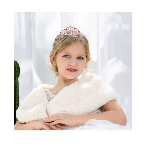 Rhinestone Hairband Princess Tiaras Headwear Ornament Crystal Crown Hair Comb